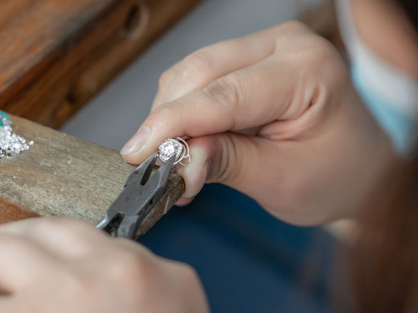 meticulous stone setting